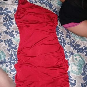 Red dress